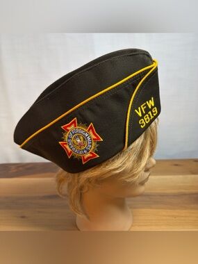 Brand NEW VFW Nevada Veterans Of Foreign Wars Garrison Cap Size 7 1/2 Wool